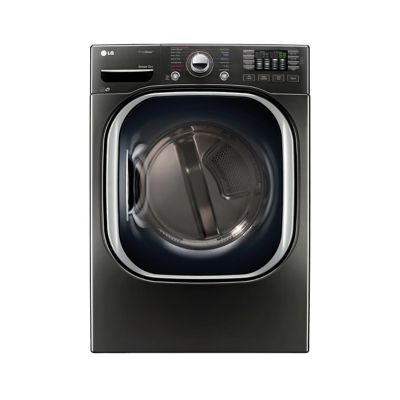 LG 7.4 Cu. Ft. Black Stainless Steel Steam Gas Dryer