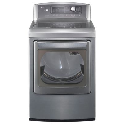 LG 7.3 Cu. Ft. Graphite Steel TrueSteam™ Gas Dryer 1096.26