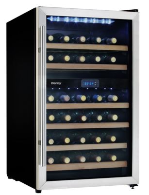Danby Stainless Steel 38-Bottle Wine Cellar