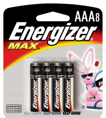 Energizer 8-Pack AAA Alkaline MAX® Batteries 7.99