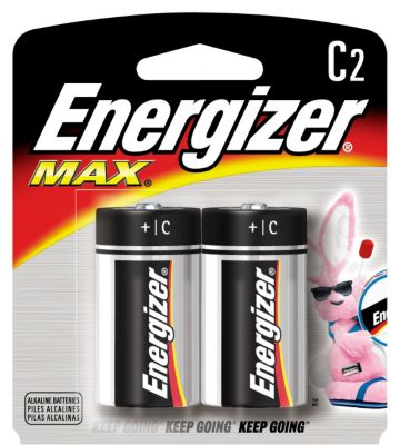 Energizer 2-Pack 'C' Alkaline MAX® Batteries 4.49