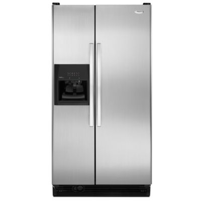 Whirlpool 25.1 Cu. Ft. Stainless Steel Side-by-Side Refrigerator