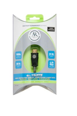 Acoustic Research 6' Entertainment Series HDMI® Cable with Audio Return Channel