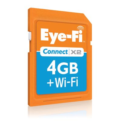 Eye-Fi 4GB Connect X2 Wirelss SD Card