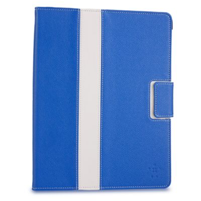 Belkin Blue Cinema Stripe Folio with Stand for iPad and iPad 2