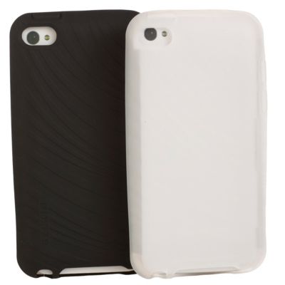 Belkin 2-Pack Black/Clear Essential iPod Case