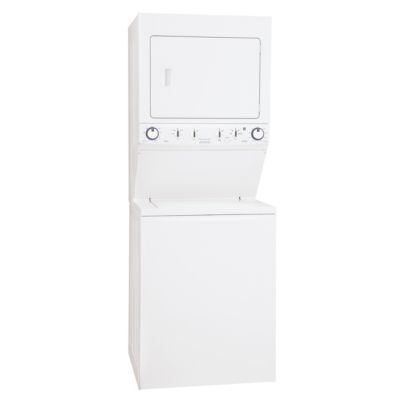 Frigidaire Stack Laundry Center with 3.3 Cu. Ft. Washer and 5.5 Cu. Ft. Gas Dryer 1259.99