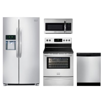 Frigidaire 4-Piece Stainless Steel Kitchen Package 