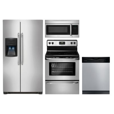 Frigidaire 4-Piece Stainless Steel Kitchen Package 