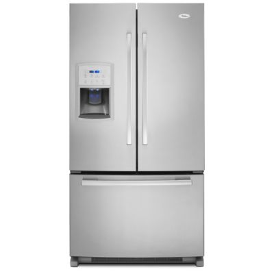 Whirlpool 20 Cu. Ft. Counter-Depth Stainless Steel French Door Refrigerator