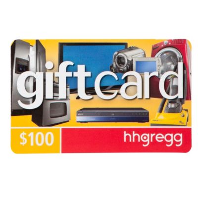 $100 hhgregg Gift Card 100.0