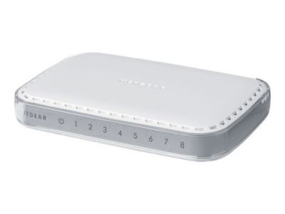 Netgear 8-Port Ethernet Desktop Switch 59.95