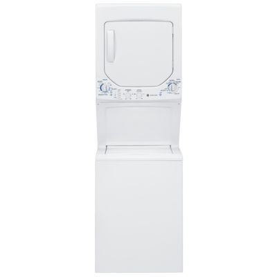 GE Stack Laundry Center with 3.3 Cu. Ft. Washer and 5.9 Cu. Ft. Electric Dryer 1169.989990234375