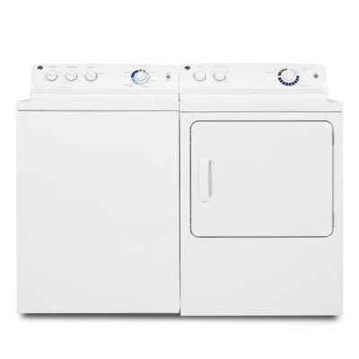GE 3.7 Cu. Ft. Top-Load Washer and 6.8 Cu. Ft. Electric Dryer 899.98