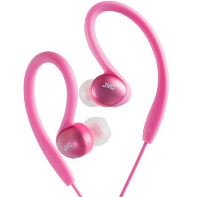 JVC Pink Sports Ear Clip Headphones 9.95