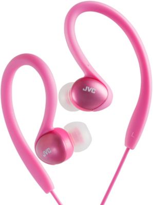 JVC Pink Sports Ear Clip Headphones 9.95