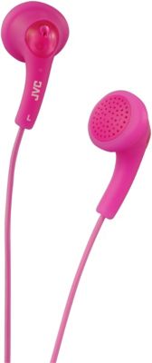 JVC Pink Gumy Earbud Headphones 9.99