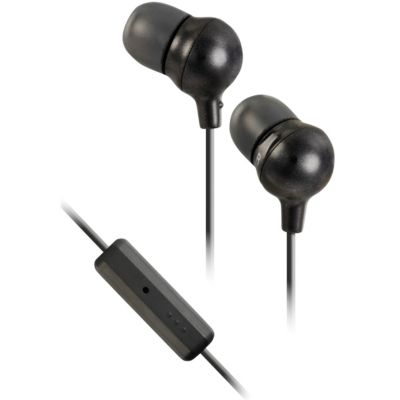 JVC Black Marshmallow In-Ear Remote + Mic Headphones 9.99