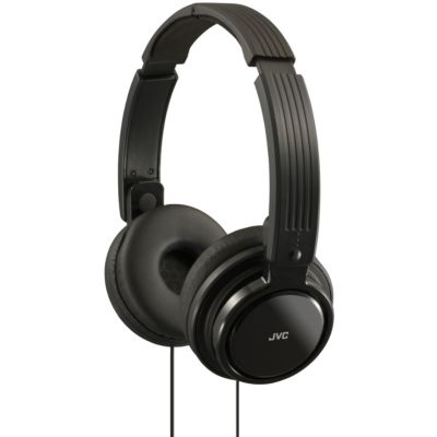 JVC Black Riptidz On-Ear Flat Headphones 29.99