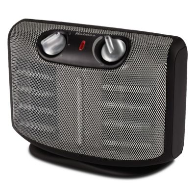 Holmes Twin Ceramic Heater with Manual Thermostat