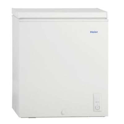 Haier 5 Cu. Ft. Chest Freezer with Adjustable Thermostat Control
