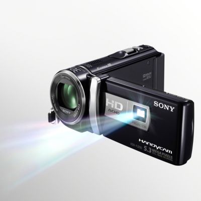 Sony Full HD Camcorder with Projector