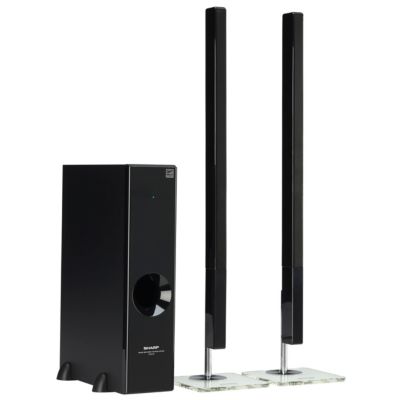 Sharp 200-Watt 2.1-Channel Soundbar Speakers and Subwoofer