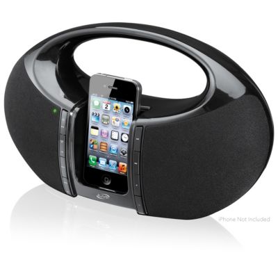 iLIVE™ Portable Boombox for iPhone and iPod 39.95