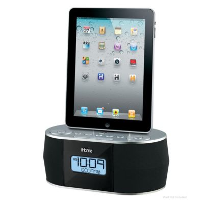iHome® Dual Alarm Stereo FM Clock Radio for iPad/iPhone/iPod 79.95