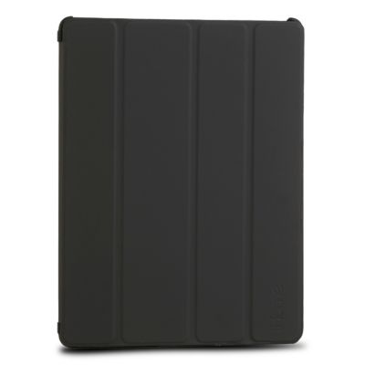 iHome Black Smart Book for iPad with Plastic Back Cover