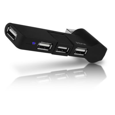 iHome 4-Port USB 2.0 Swivel Laptop Hub 9.99
