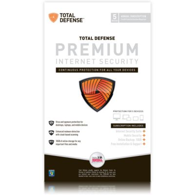 Total Defense Premium Internet Security Subscription 49.99