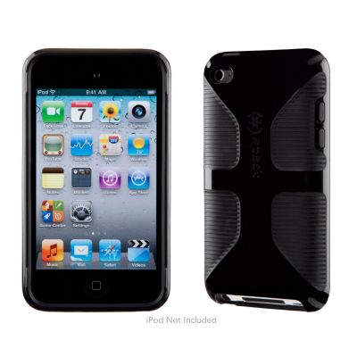 Speck DarkLord Black CandyShell Grip Case for iPod touch