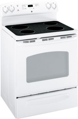 GE 30' Smoothtop Electric Range with Big Hearth-Shaped Window 497.55