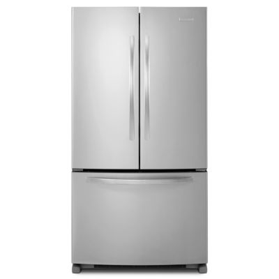 KitchenAid 24.8 Cu. Ft. Monochromatic Stainless Steel French Door Refrigerator 1899.0