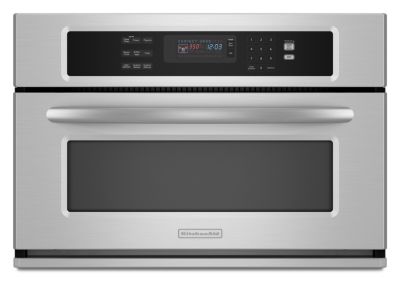 KitchenAid 1.4 Cu. Ft. 900-Watt Stainless Steel Architect® Series II Built-in Convection Microwave 1899.95