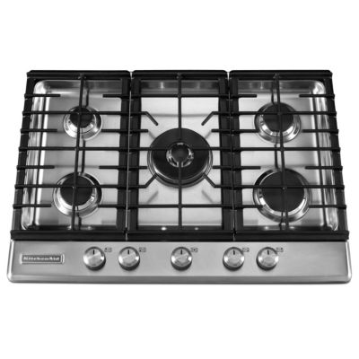KitchenAid 30' Stainless Steel Gas Cooktop 1249.99