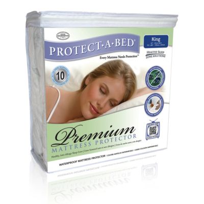 Protect-A-Bed Premium Waterproof Bedding Encasement (Fits King 76' x 80', 18' Height Maximum) 34.95