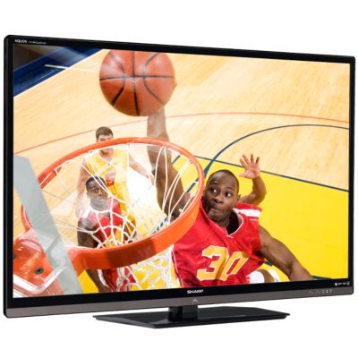 Sharp 40' AQUOS® Quattron 120Hz 1080p LED HDTV The price is $799.99.