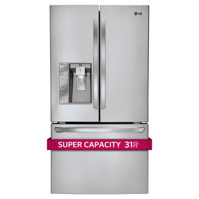 LG 31 Cu. Ft. Stainless Steel French Door Refrigerator 
