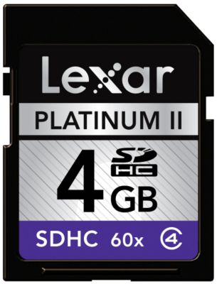 Lexar 4GB SD High-Capacity Memory Card, 100X Speed 12.95