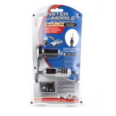Monster Cable Radio Play™ 300 Universal Full Spectrum FM Transmitter 59.95