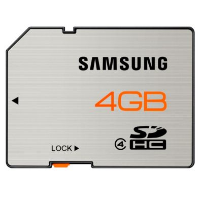 Samsung 4GB SDHC Memory Card 5.95
