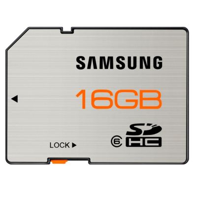 Samsung 16GB SDHC Memory Card 14.95