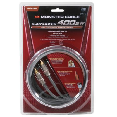 Monster Cable 13.12' Subwoofer High Performance Cable