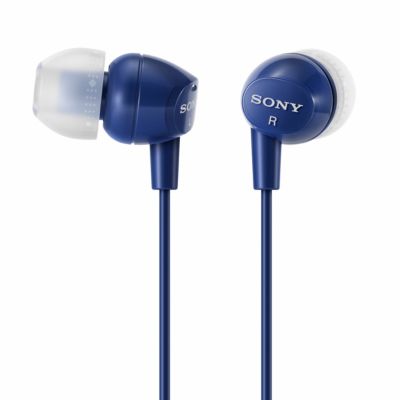 Sony Blue Earbud Headphones 14.99