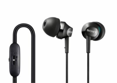Sony Black EX Earbuds with Volume Control 9.95