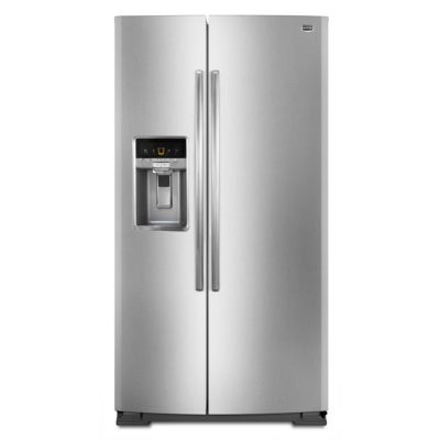 Maytag 27 Cu. Ft. Stainless Steel Side-by-Side Refrigerator 