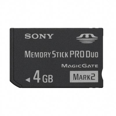 Sony 4GB Memory Stick PRO-HG Duo™ 19.99