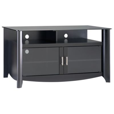 Bush Classic Black Finish Stand for Flat-Panel TVs Up to 46